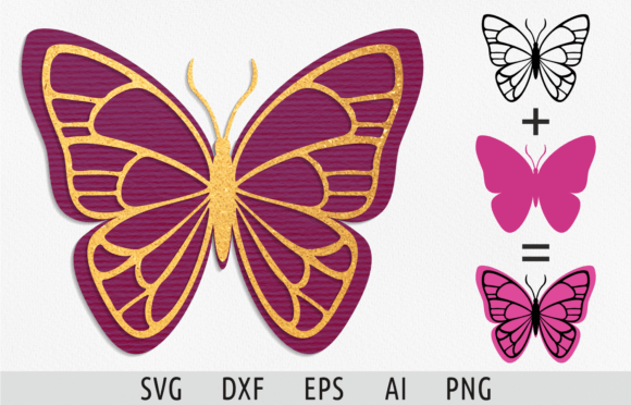 3D SVG Animals: A Brand Review of Layered Butterfly Cuts