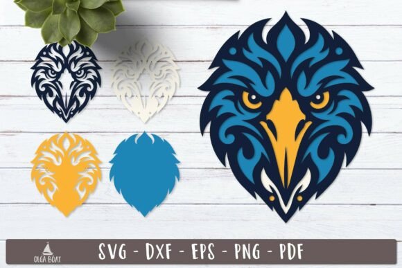 3D SVG Review: Tribal Raven for Other Crafts
