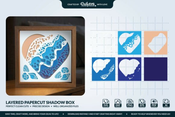 3D SVG Summer Heart: A Seller's Review