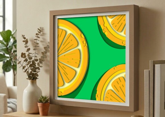 Fresh Lemon 3D SVG for Shadow Boxes Review