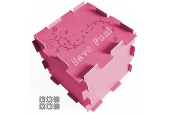 Reviewing 3D SVG Ornaments: The Puzzle Cube Box