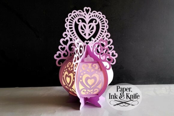 Reviewing a 3D SVG Heart Lantern for Valentine S Day